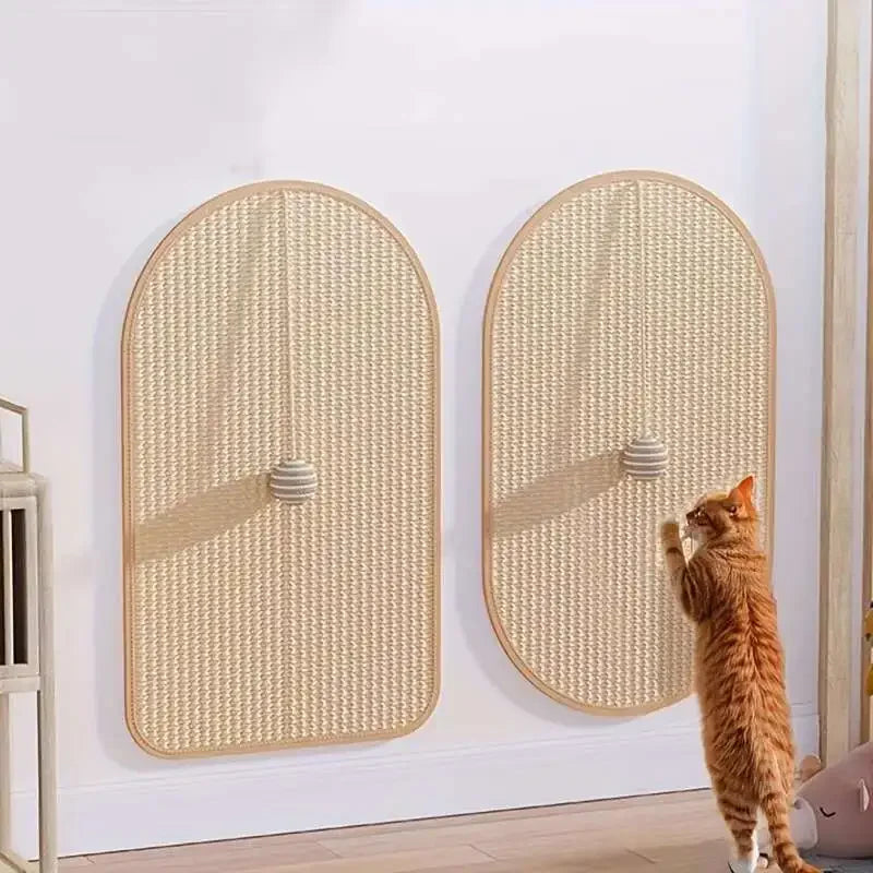 Wall-Mounted Cat Scratching Pad
