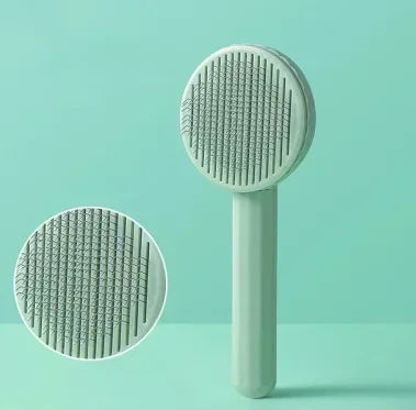 One-Click Pet Hair Removal Brush
