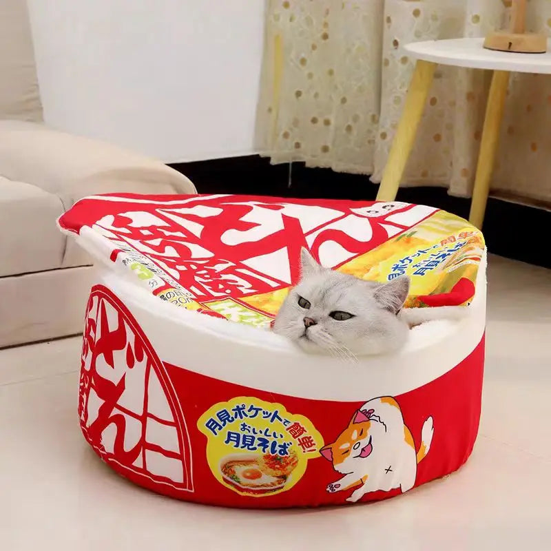Instant Noodle Pet Bed