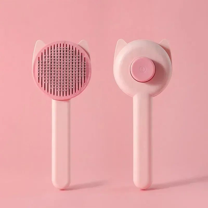One-Click Pet Hair Removal Brush