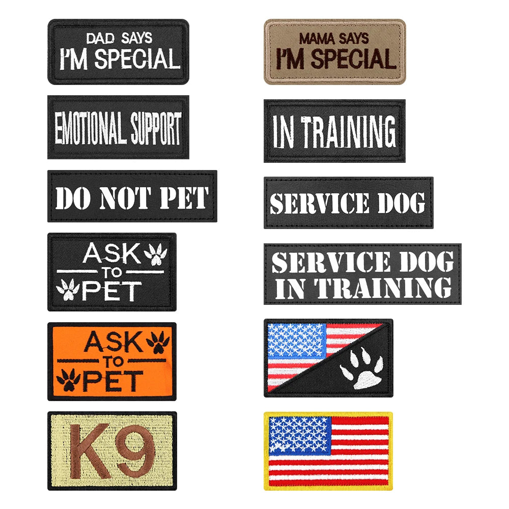 Tactical Dog Patches