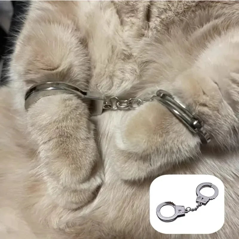 Funny Adjustable Cat Handcuffs