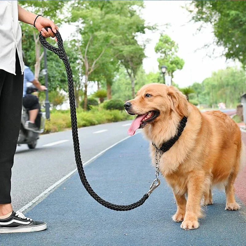 Heavy-Duty Braided Dog Leash