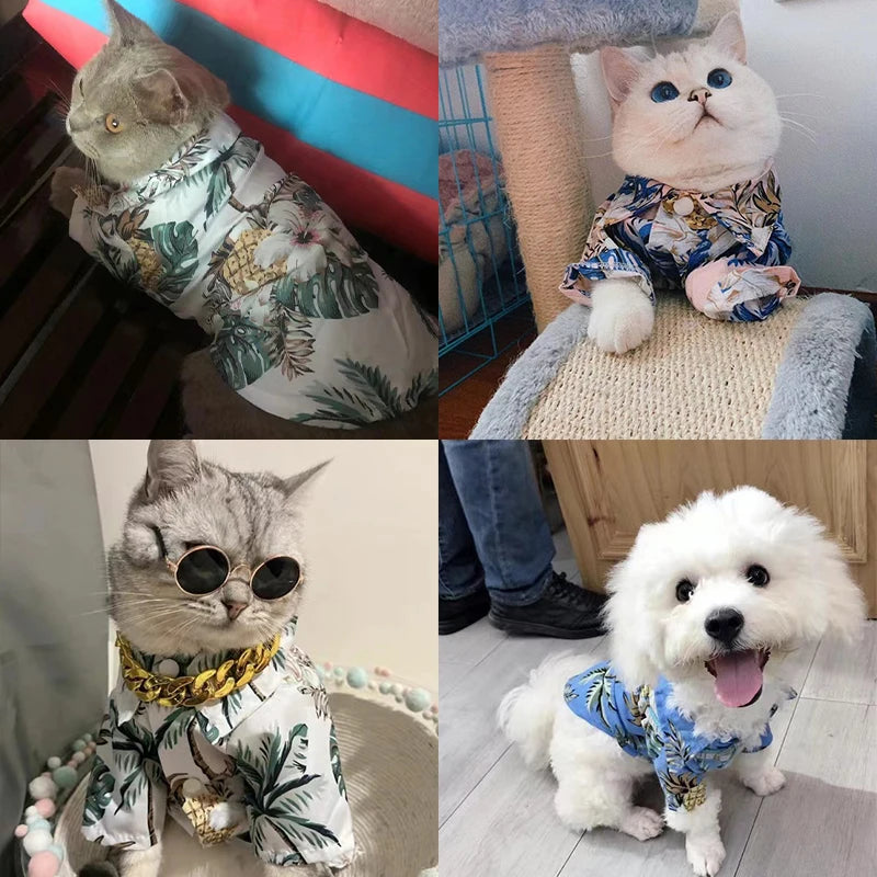 Hawaiian Pet Shirt
