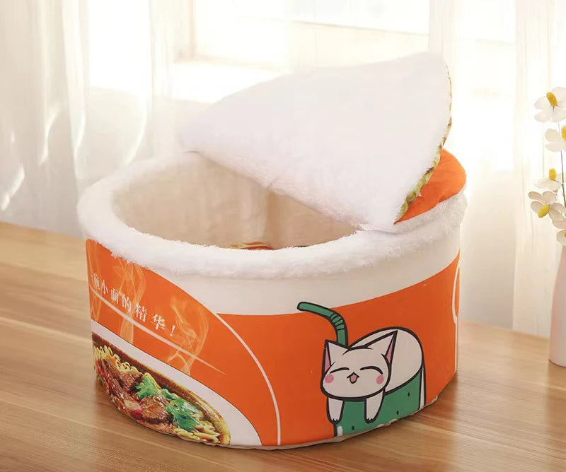 Instant Noodle Pet Bed
