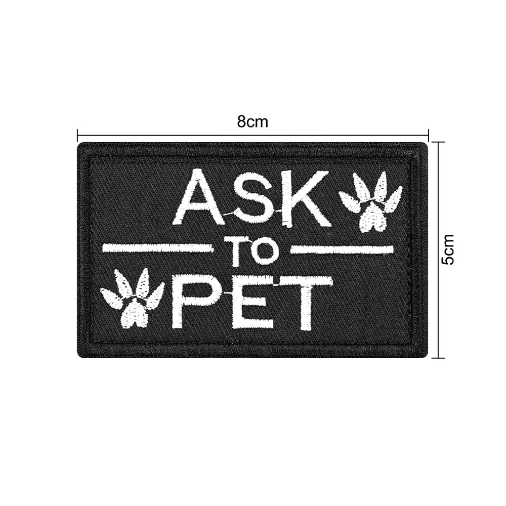 Tactical Dog Patches