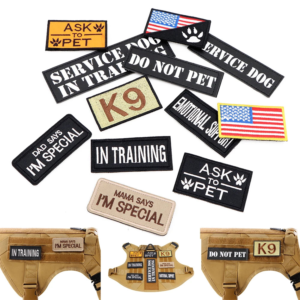 Tactical Dog Patches