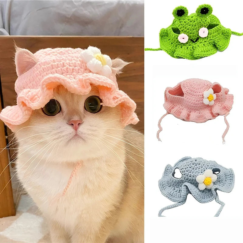 Crochet Pet Hat