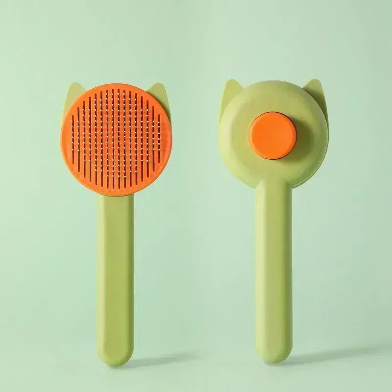 One-Click Pet Hair Removal Brush