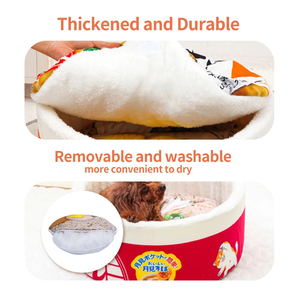 Instant Noodle Pet Bed