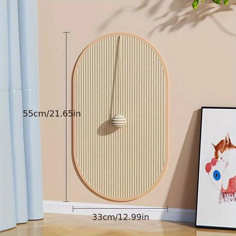 Wall-Mounted Cat Scratching Pad