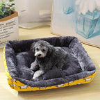 Cozy Printed Pet Bed
