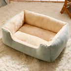 Plush Rectangular Pet Bed